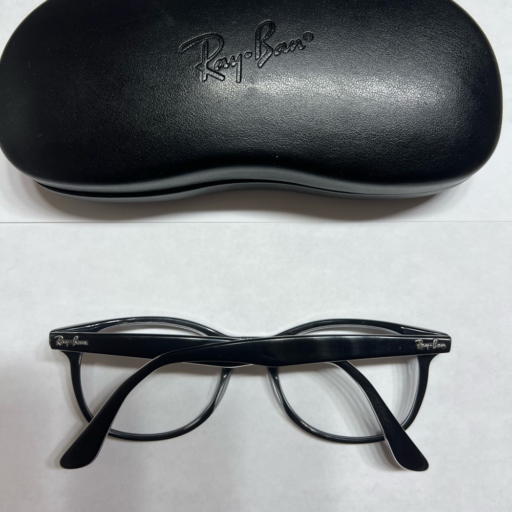 Ray-Ban Black Eyeglasses for Men - Picture 2 of 5